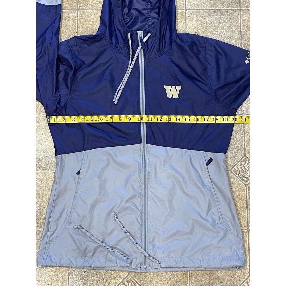 Columbia Washington Huskies Women's Size Small Windbreaker Jacket NCAA College - Picture 6 of 15